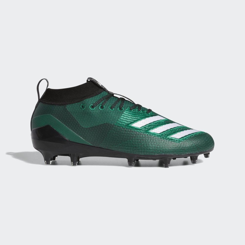 Ghete Fotbal Adidas adizero 8.0 Barbati Romania - Verzi Inchis/Albi/Negrii F35180